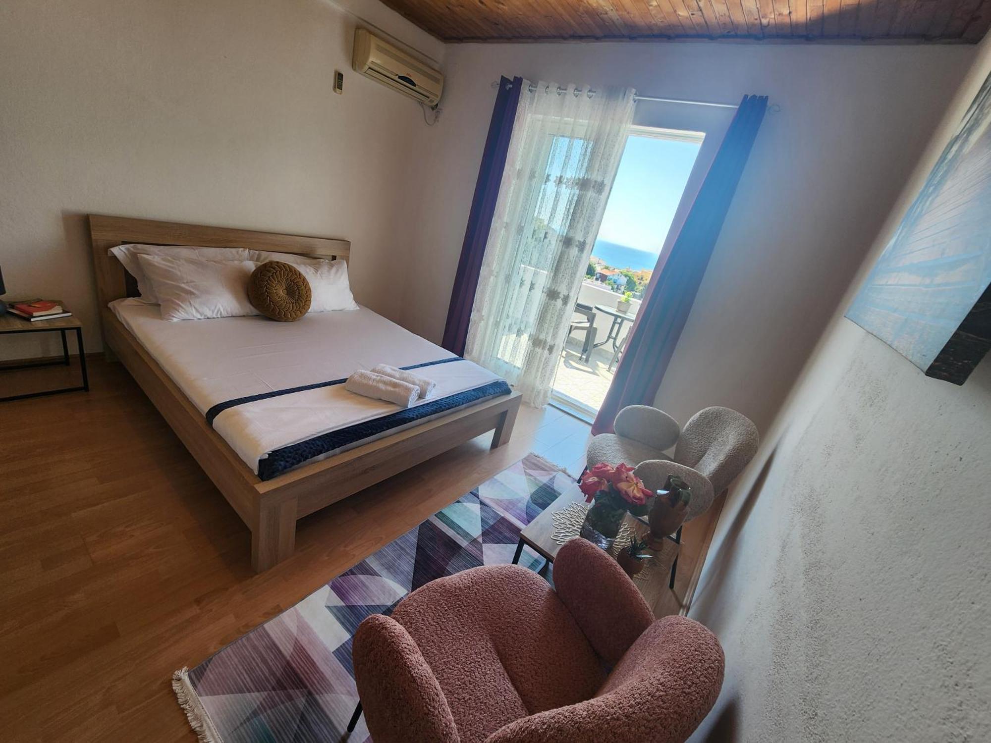Adriatic Sea View Rooms Ulcinj Rum bild