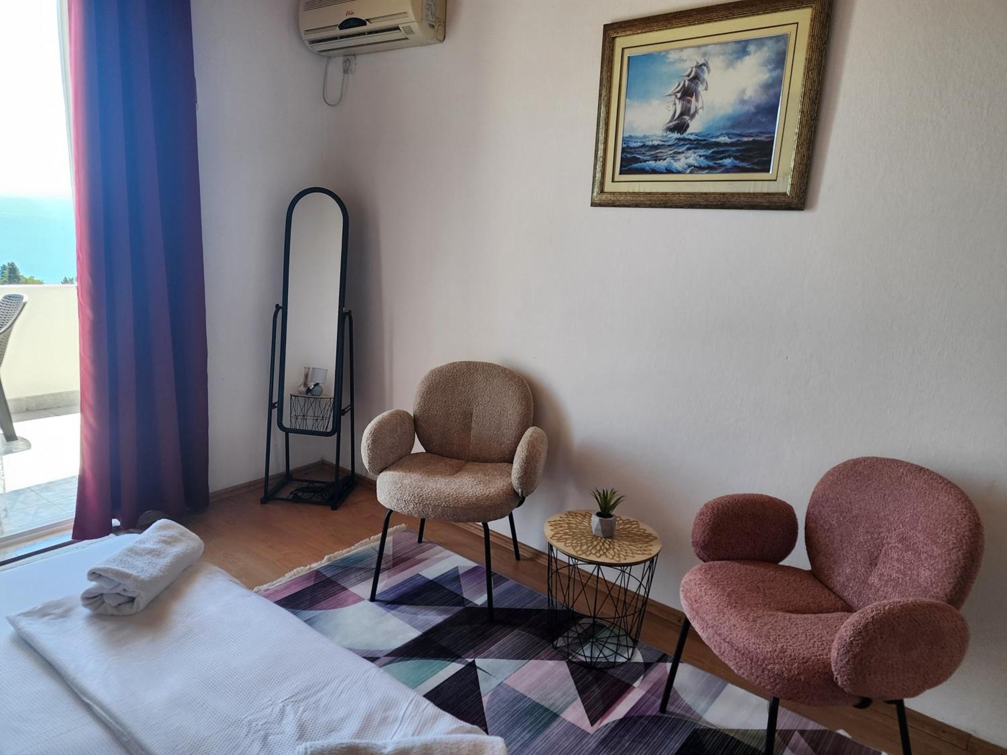 Adriatic Sea View Rooms Ulcinj Rum bild